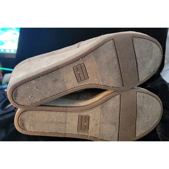 Toms Size 8.5 Suede Taupe - Picture 5 of 6